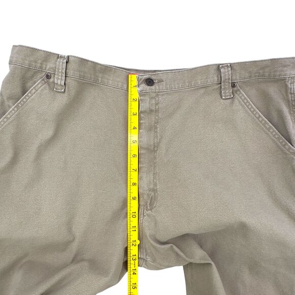 Wrangler‎ Beige 5-pocket Belt Loops Carpenter Work Cotton Pants 42 X 30 - Picture 6 of 7